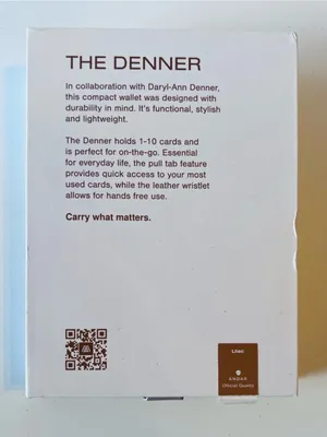 Andar The Denner Wristlet Leather Wallet In Lilac ID Card Pull RFID Darylann NWB thumbnail 6