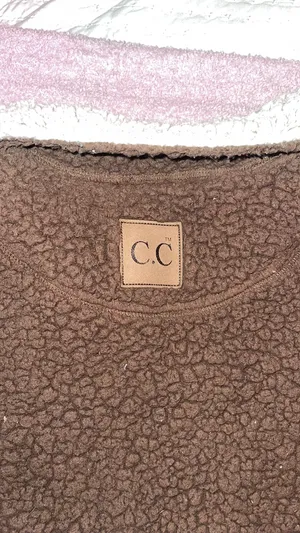 Girlie girl original C.C. Sherpa Pullover thumbnail 4