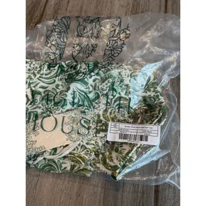Hyacinth House Green Floral Gina Crop Top One Shoulder Tuckernuck Womens 2XS NWT thumbnail 6