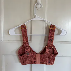 SKIVVIES by For‎ Love & Lemons Geneva Bra Top in the Sienna Size XS thumbnail 4