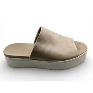 Vince 7 Walford platform slide sandal leather upper rubber sole nude designer thumbnail 2