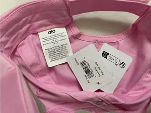ALO Yoga NWT Off Duty Cap Hat Candy Heart Pink One Size Adjustable Back thumbnail 9