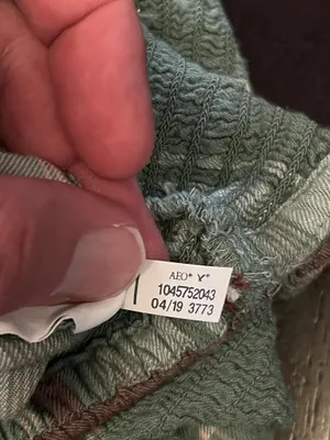 American Eagle Outfitters Jumpsuit Womens Small Green Plaid Smocked Pockets thumbnail 10