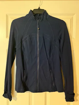 Lululemon Navy Blue Define Jacket thumbnail 1
