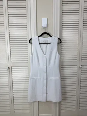 Abercrombie & fitch Mara Linen-Blend Vest Mini Dress thumbnail 8