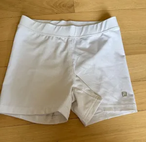 Fila White Biker Shorts thumbnail 1
