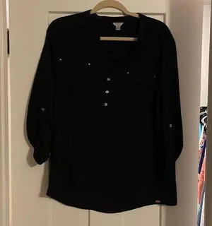 Black  blouse thumbnail 1