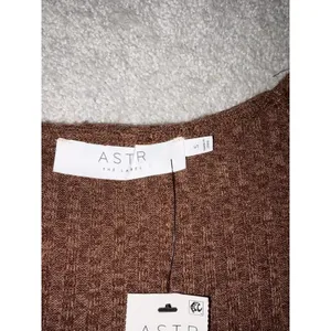 astr the label kylie dress brown ribbed midi slit nwt‎ small thumbnail 7