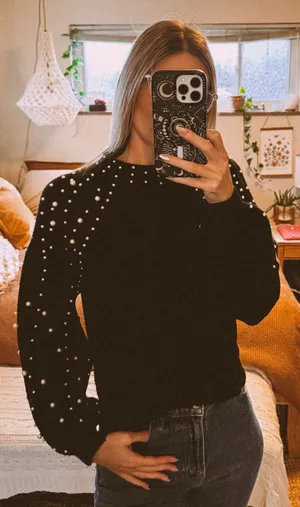 Sincerely Jules Pearl Sweater thumbnail 2