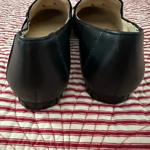 Talbots Black Leather Nautical Loafers Flats thumbnail 4