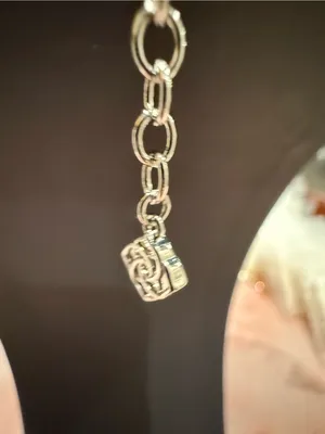 Kendra Scott | Two Toned Plated Layered Necklace with Gold Druzy Pendant thumbnail 5