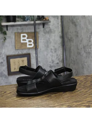 NWT Easy Spirit Hazel Womens Slingback Sandals SEHAZEL Black 7.5M thumbnail 12