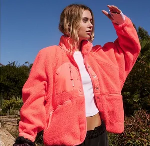 FREE PEOPLE Movement Sherpa Fleece Jacket thumbnail 1