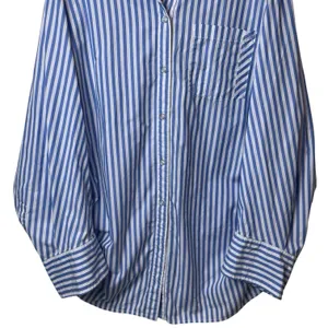 NEW Free People Sabine Striped‎ Articulated Button up Shirt Preppy Coastal XL thumbnail 6