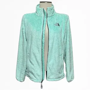 The North Face Osito Fleece Jacket Mint Green Large thumbnail 2
