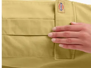 NWT Dickies REGULAR FIT CROP CARGO PANT In Stonewashed Dark Khaki Utility Work thumbnail 8