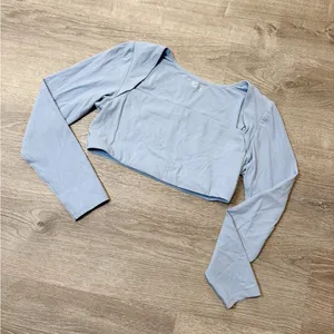 •Aerie• Long Sleeve Crop Top thumbnail 1