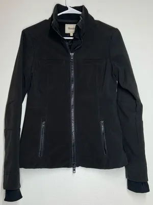 Roots outdoors softshell jacket women’s size S black full zip long sleeve‎ thumbnail 1