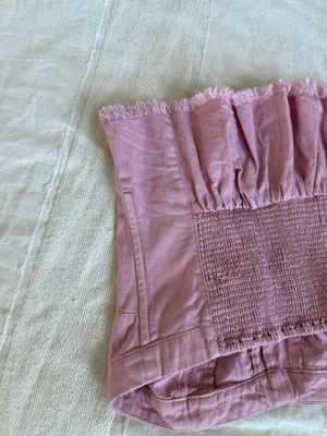 Free People Better Days Pink Tube Top thumbnail 6