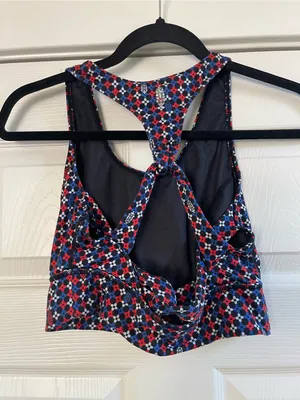 Women’s Free People FP Movement Odessa Printed Sports Bra Size S thumbnail 6