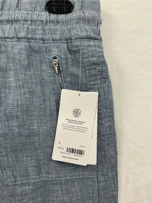 Athleta line joggers Light Blue Drawstring Jogger Pants 1165 thumbnail 4