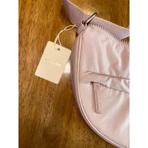 Primark Crossbody Bag Half Moon‎ Hobo Purse Adjustable Strap Pink thumbnail 4