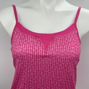Adidas pink spaghetti strap Climacool athletic tank thumbnail 2