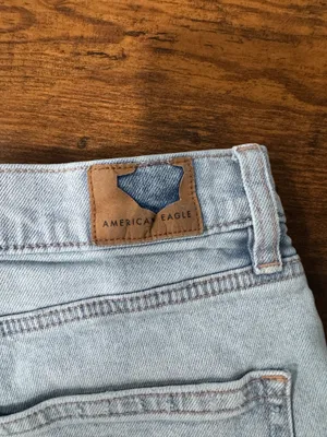 American Eagle Strigid Jean Shorts thumbnail 3