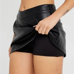 Garage Faux Leather Mini Skirt thumbnail 7