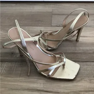 Veronica‎ Beard Silver Heeled Sandals thumbnail 2