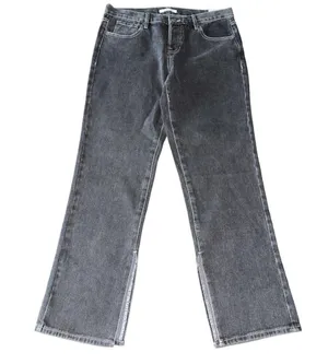 PacSun Lowrise Straight Split Hem Denim Jeans size 29 NEW thumbnail 3