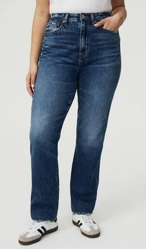 Torrid‎ High Rise Straight Vintage Stretch Jeans Medium Wash Womens 22 Sweetlife thumbnail 1
