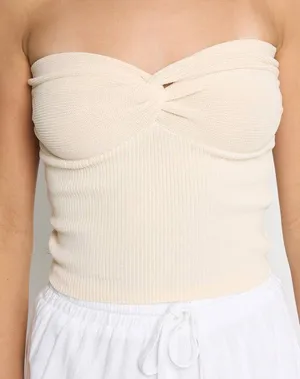 City Beach Mooloona Knit Tube Top thumbnail 1