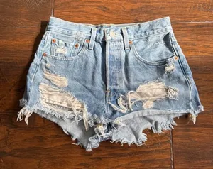 Levi’s Distressed Shorts thumbnail 1