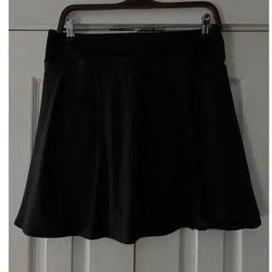 Puma Womens Black Athletic‎ Golf Tennis Skort Side Pockets Size Large L thumbnail 2