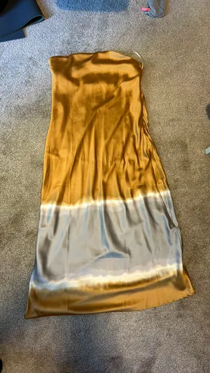 Satin Maxi Dress Size XL thumbnail 4