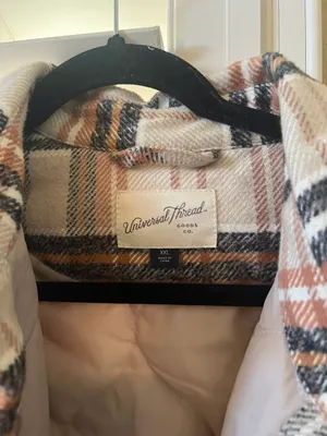 Universal Threads Plaid Shacket thumbnail 4