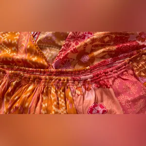 Free People Pink and Orange Tank Top thumbnail 6