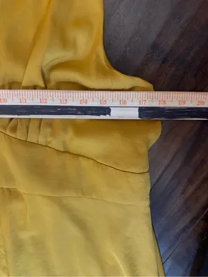 Banana Republic Gold Wrap Waist Halter Maxi Size 14 Dress thumbnail 7