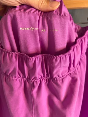 Old Navy Active Quick Dry Women’s Purple Athletic Shorts - 3” InSeam | Size XL thumbnail 3