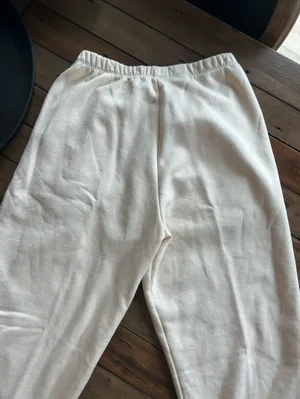 Nuuds Classic Sweatpant Jogger Bone Ivory Cotton S thumbnail 8