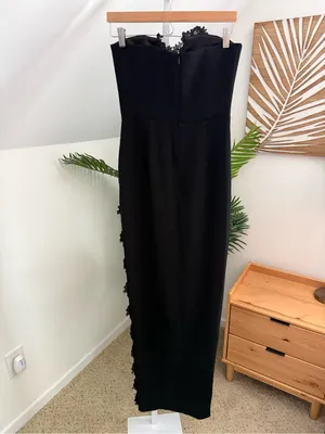 Sau Lee Florence Dress in Black Size 4 SAULEE $650 thumbnail 7