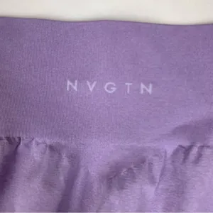 Nvgtn women's medium light purple seamless leggings athletic gym workout thumbnail 3