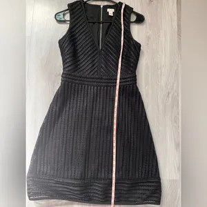 J crew Elegant Black‎ Sleeveless Dress it is in good condition thumbnail 9