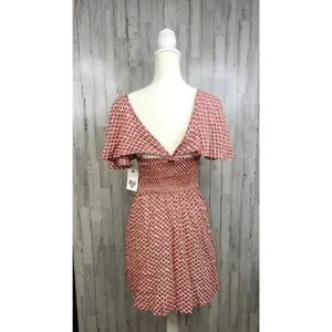 NWT Billabong Tomorrows End Mini Dress Women's XS Geometric‎ Boho Summer Casual thumbnail 6
