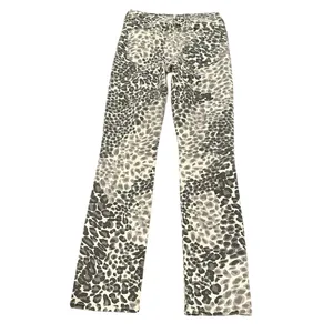 MOTHER DENIM Mid-Rise Dazzler Shadow Leopard Ankle Jean Size 24 thumbnail 4