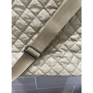 Hsitandy‎ Beige Waterproof quilted tote bag NEW thumbnail 7