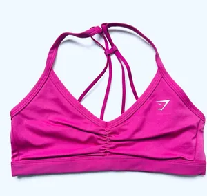 Gymshark L Ruched Strappy Sports Bra thumbnail 1