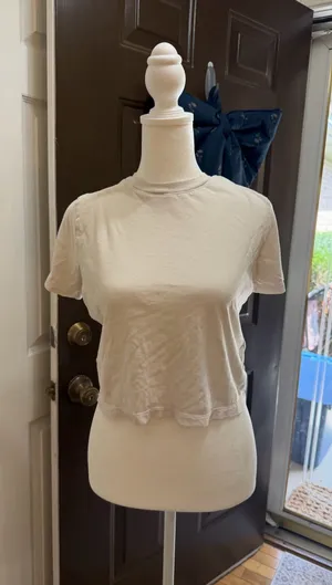 Madewell Boxy Crop Tee thumbnail 1