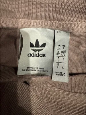 adidas Oversized Crewneck Sweatshirt in Beige, Size L thumbnail 5